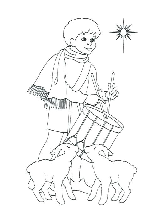 520x693 Christmas Shepherds Coloring Page Click To See Printable Version