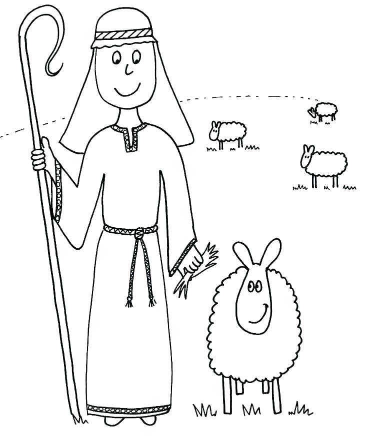 736x873 Shepherd Coloring Page The Lord Is My Shepherd Coloring Page Psalm