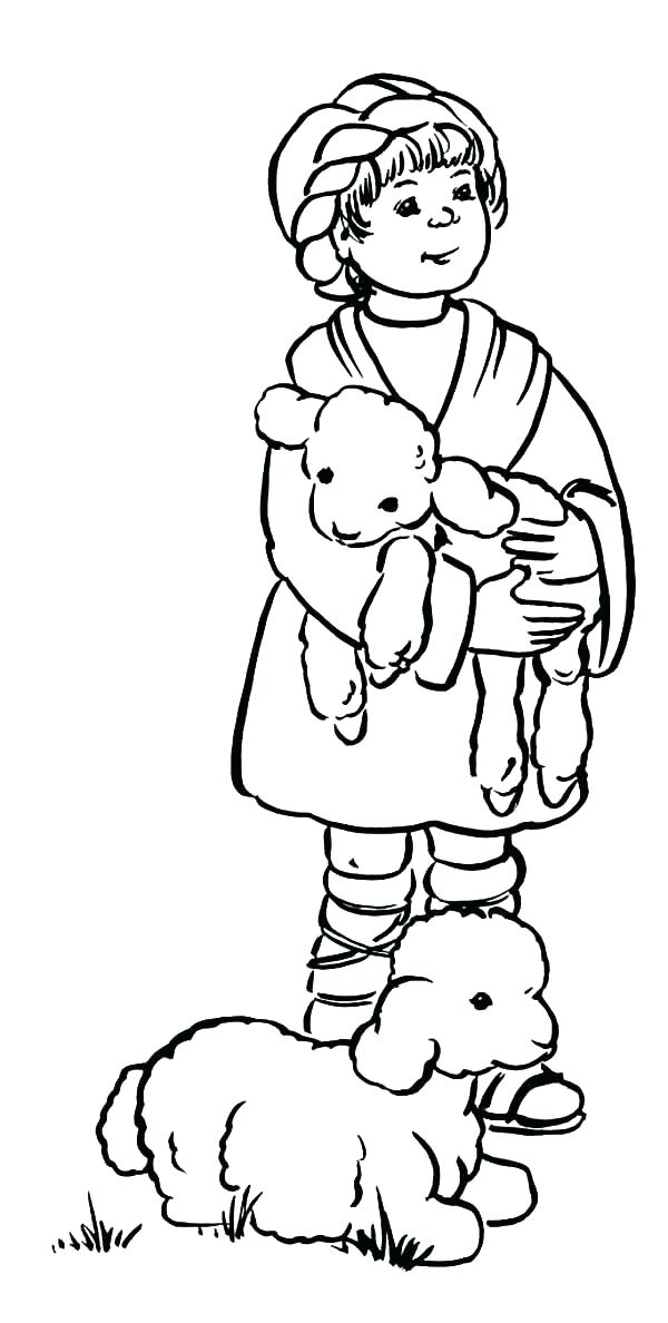 600x1188 Shepherd Coloring Pages Shepherd Coloring Pages Coloring Book Mini