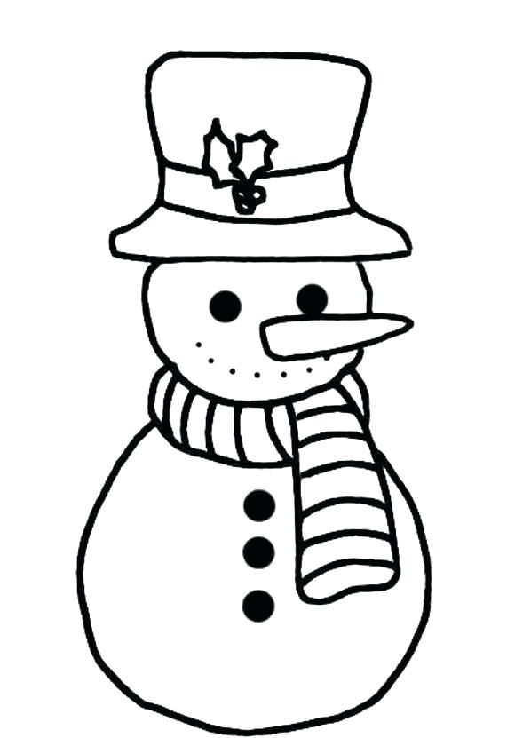 580x831 Christmas Snowman Coloring Pages Snowman Coloring Pages Free