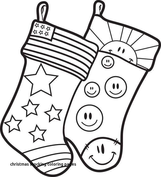 636x700 Christmas Socks Coloring Stockings Coloring Pages Christmas Socks