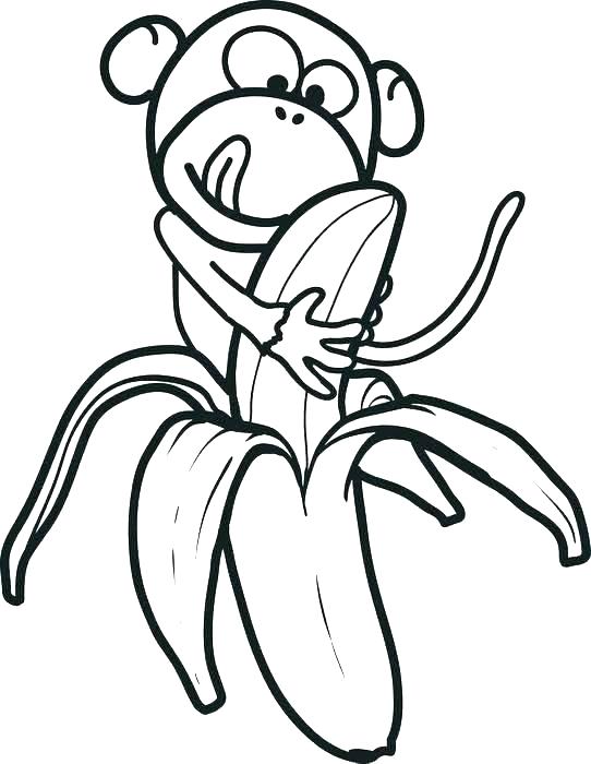 542x700 Sock Coloring Page Monkey Coloring Pages Print Monkey Face