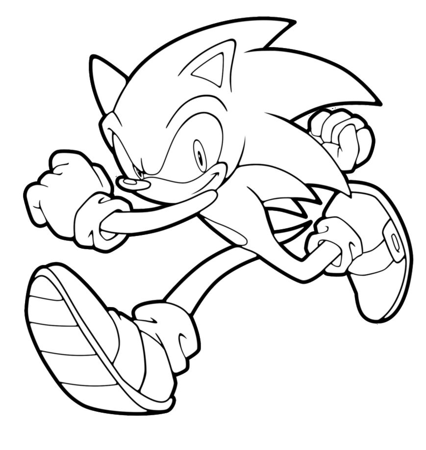 869x919 Attractive Sonic Characters Coloring Pages To Print The Hedgehog