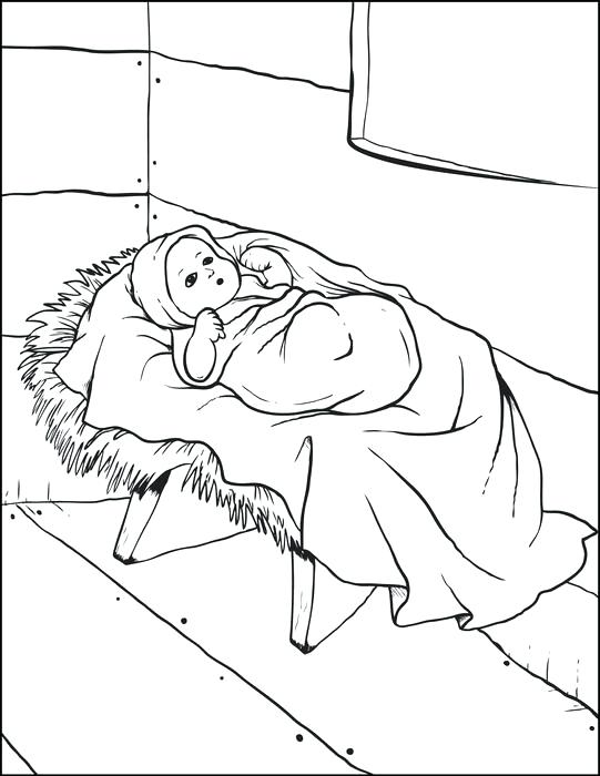 541x700 Manger Coloring Pages Free By Coloring Pages Free Printable In