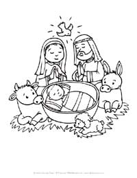 200x259 Christmas Coloring Pages