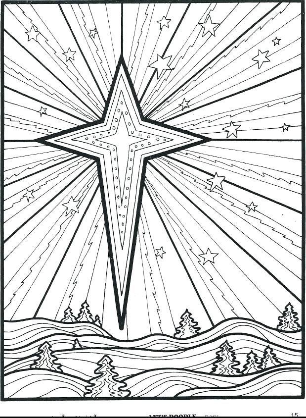619x844 Christmas Star Coloring Page Star Coloring Page Free Printable