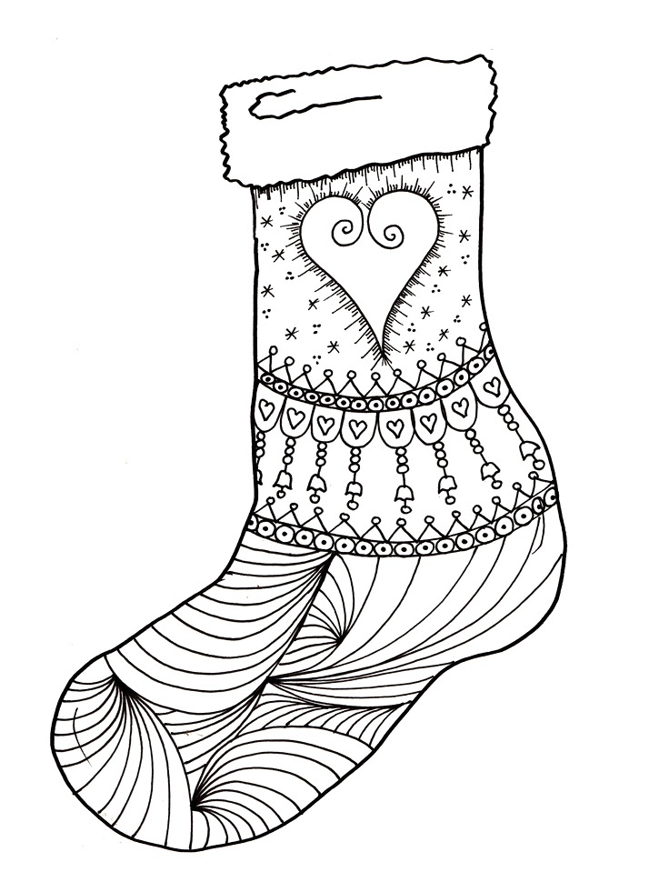 736x981 Best Best Color Art Therapy Christmas On Free 5725 Printable