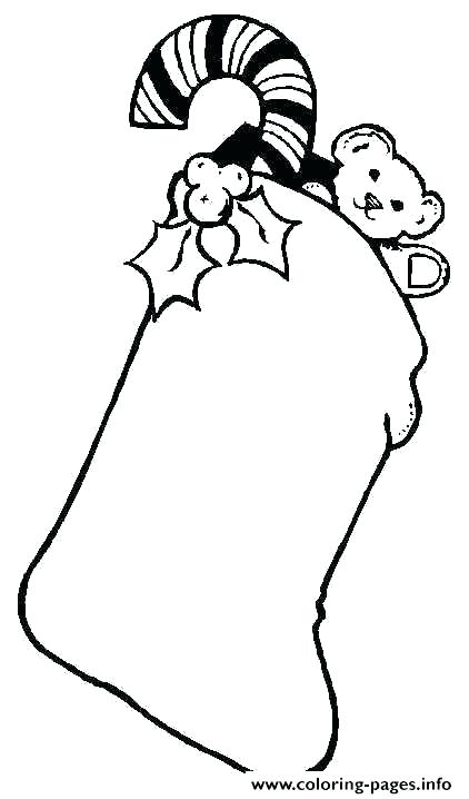 422x718 Christmas Stockings Coloring Pages Stocking Coloring Pages
