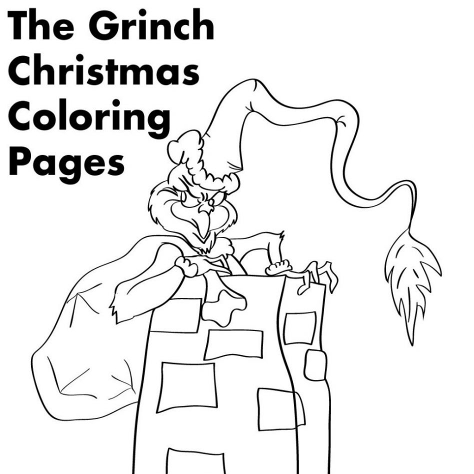 948x948 Christmas Story Coloring Pages Printable Nativity Colouring Book