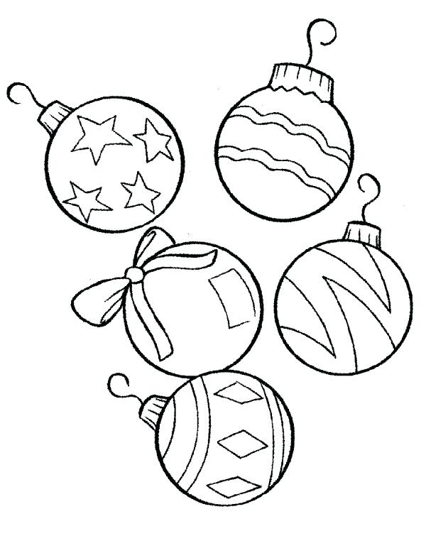 600x779 Christmas Ornament Coloring Sheets Stunning Ornaments Coloring