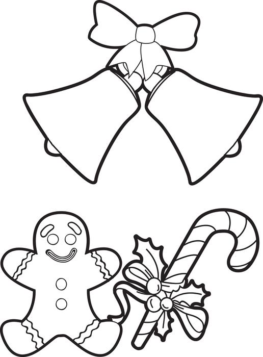 516x700 Coloring Pages Of Christmas Stuff