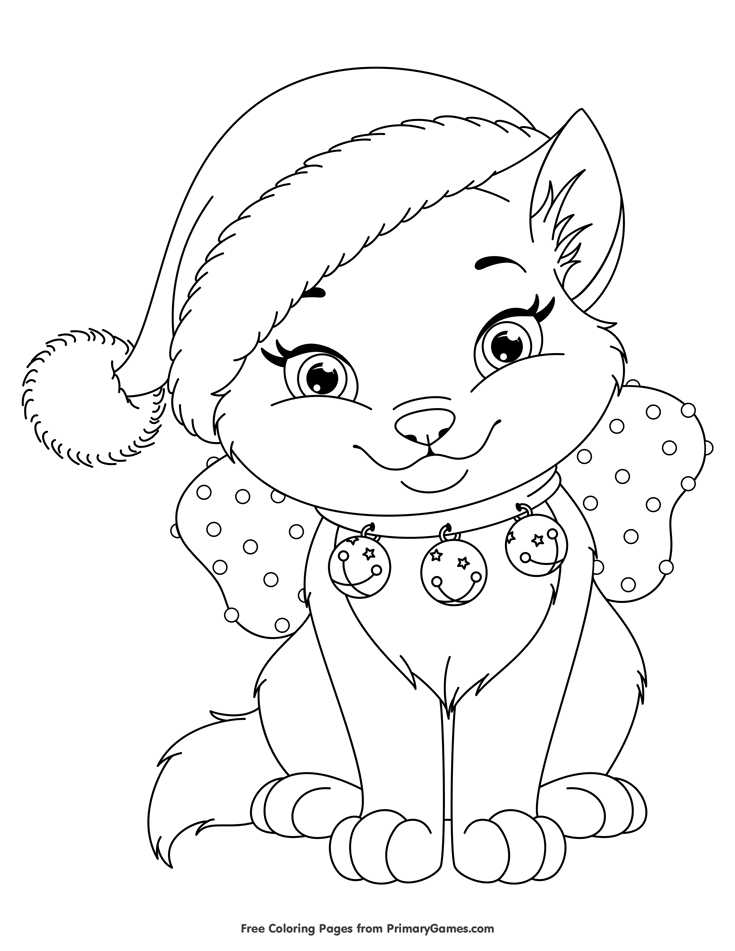735x951 Christmas Coloring Pages Regi