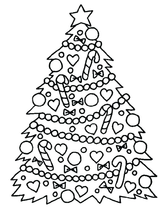 700x923 Christmas Themed Colouring Pages Image Of Printable Tree Coloring