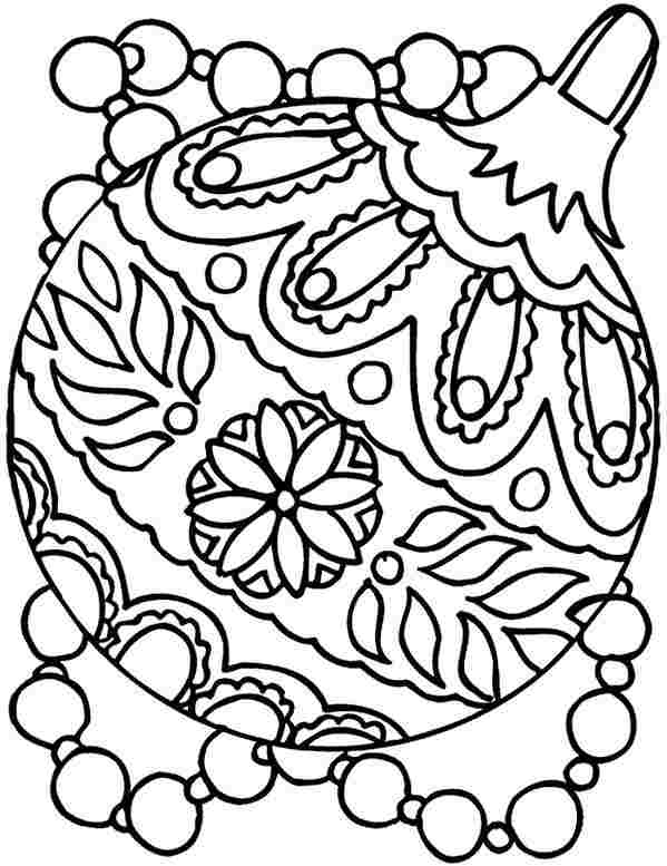 599x777 Free Printable Christmas Coloring Pages