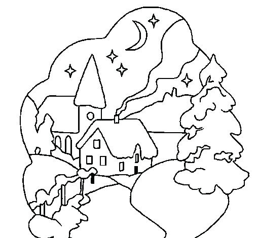 505x470 Town Coloring Pages Hospital At My Town Coloring Pages Christmas