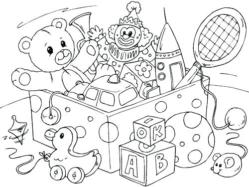 500x375 Toy Coloring Pages Misfit Toys Coloring Pages Toy Train Colouring