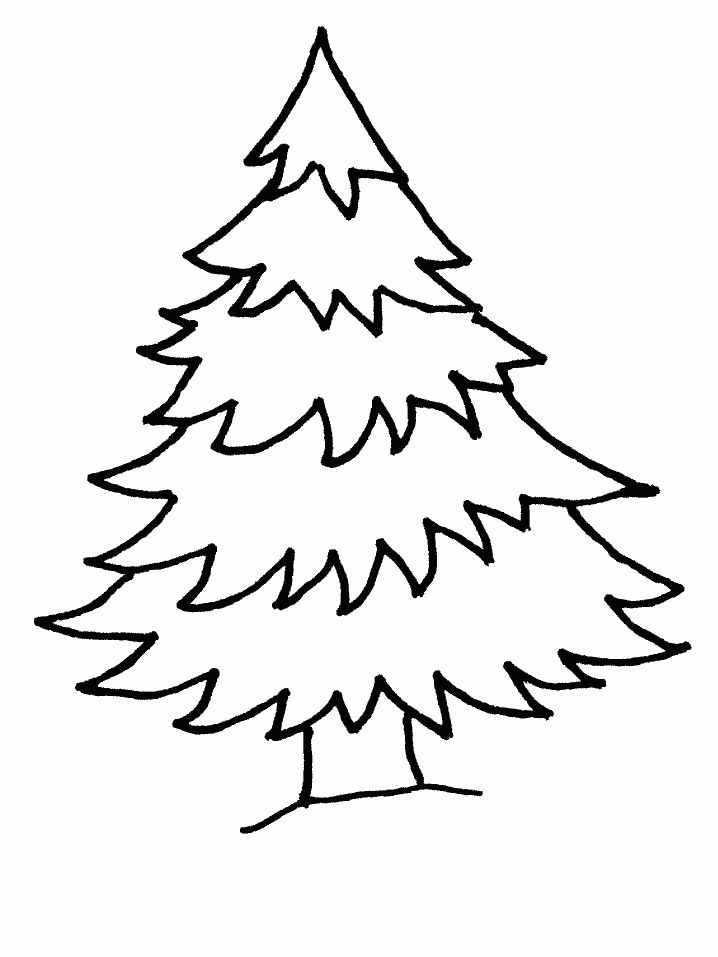 718x957 Coloring Pages Of Christmas Trees 113 Free Christmas Tree Coloring