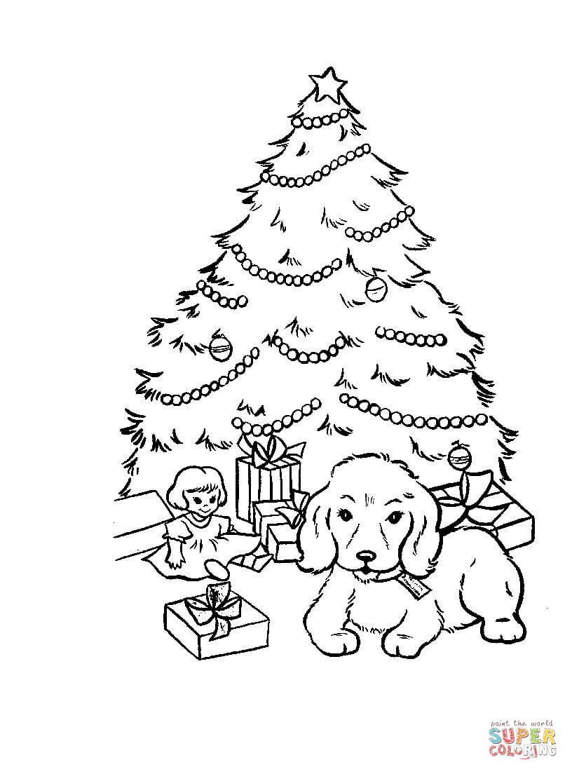 816x1104 Sizable Fir Tree Coloring Page Christmas Pages