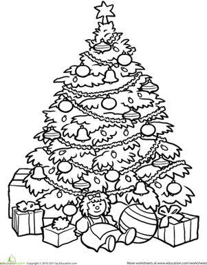 301x385 Christmas Tree Worksheet