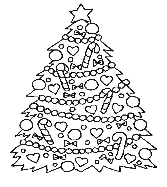 675x756 Christmas Trees Coloring Pages Free Coloring Pages Tree Inspiring