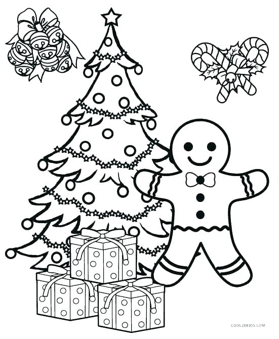 551x670 Printable Christmas Tree Coloring Pages Also Blank Tree Coloring