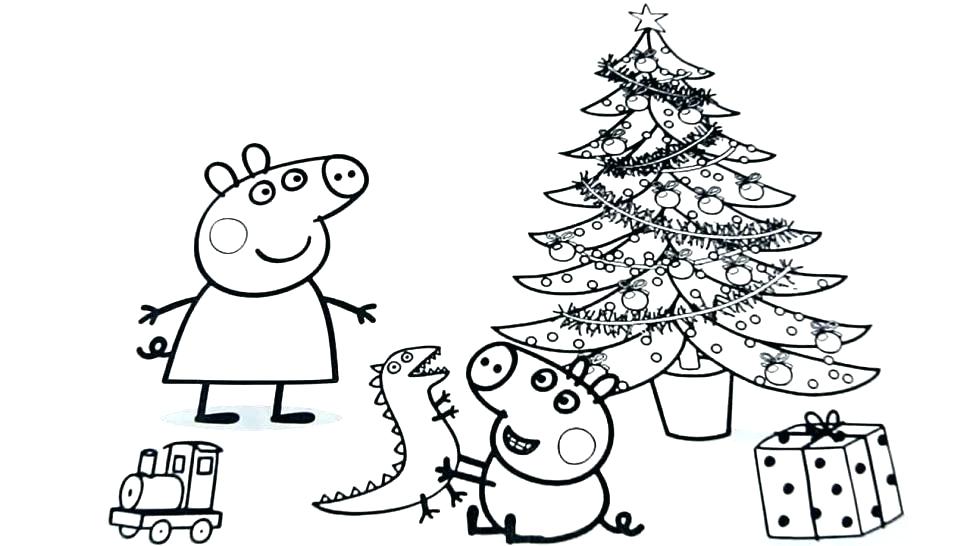 970x546 Christmas Tree Color Pages