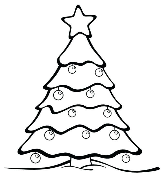 685x721 Free Coloring Pages Christmas Tree Tree Coloring Pages Coloring