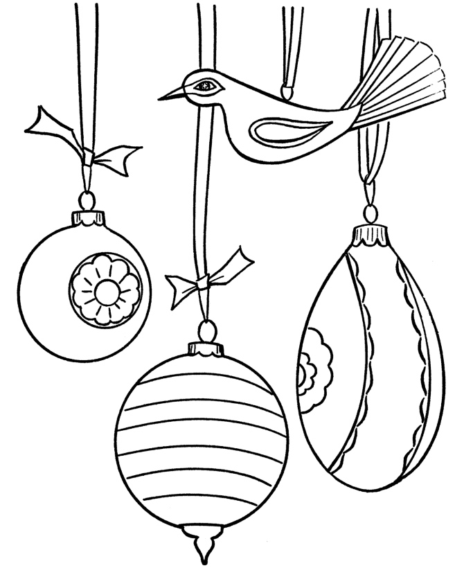 670x820 Christmas Ornament Coloring Pages
