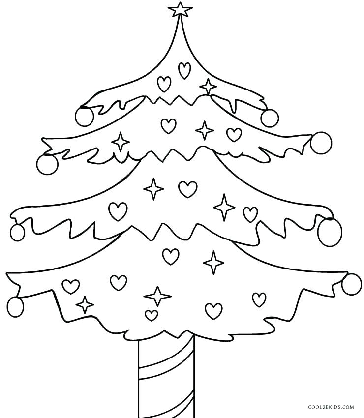 740x850 Pictures Of Multi Colored Christmas Trees Tree Ornaments Coloring