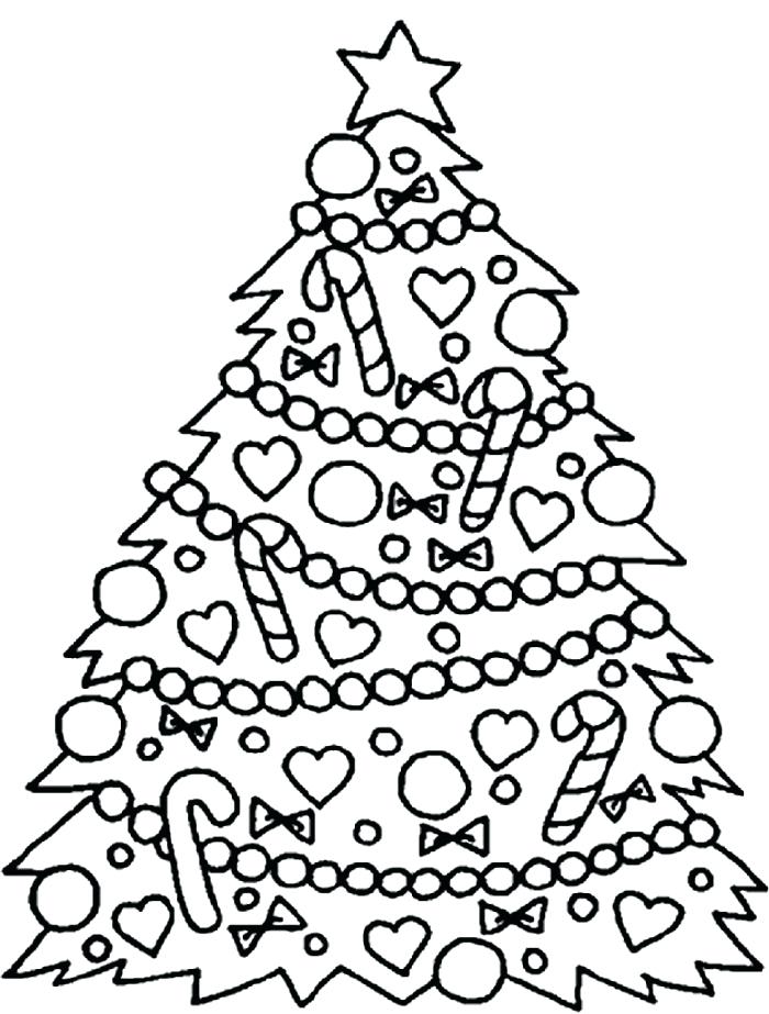 700x923 Christmas Tree Coloring Page S S Free Coloring Pages Christmas