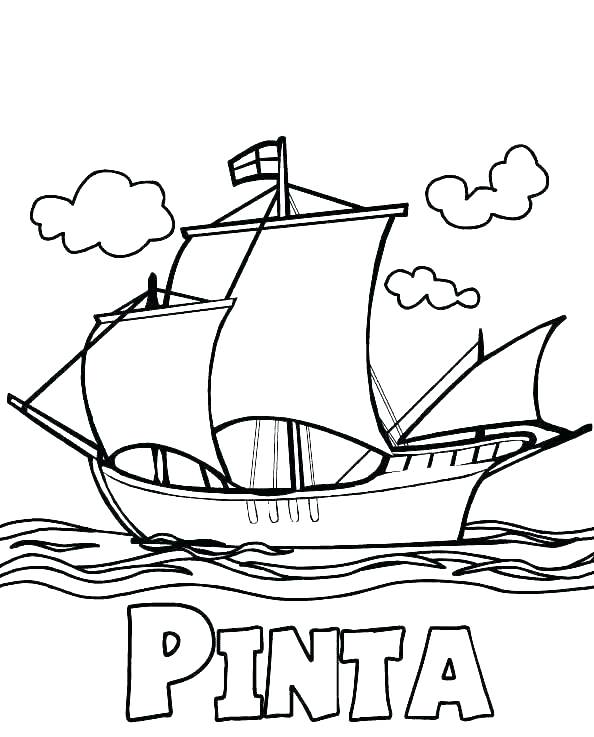 594x737 Christopher Columbus Coloring Coloring Page Coloring Pages
