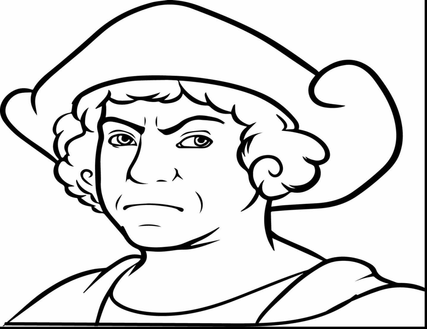 1437x1108 Christopher Columbus Coloring Pages