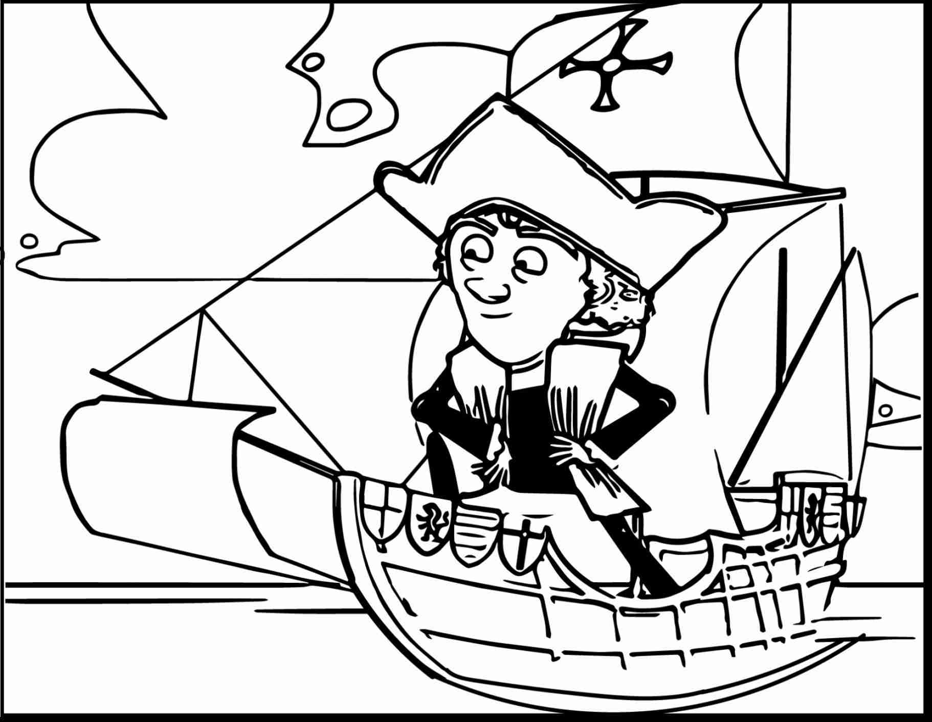 1822x1411 Innovative Christopher Columbus Ships Coloring Pages Page Free
