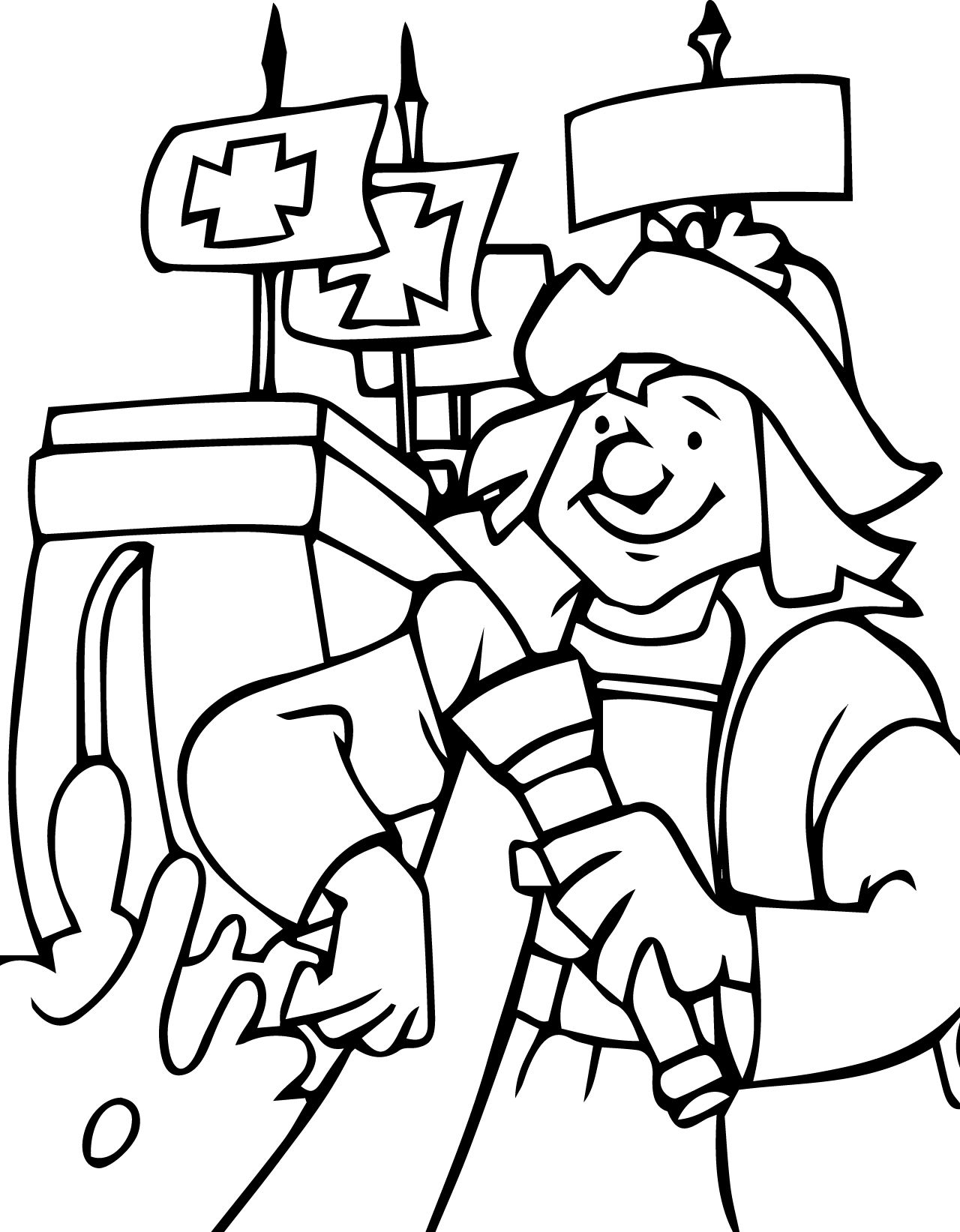1280x1643 Selected Christopher Columbus Coloring Page Fr