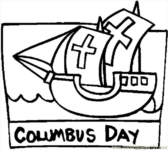 650x580 Christopher Columbus Day Coloring Sheets Pages Many Interesting 3