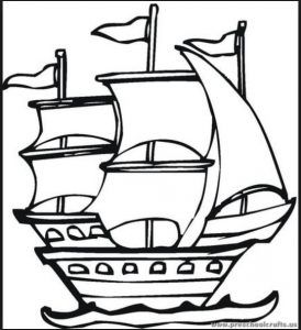 274x300 31 Best Columbus Day Coloring Pages Images
