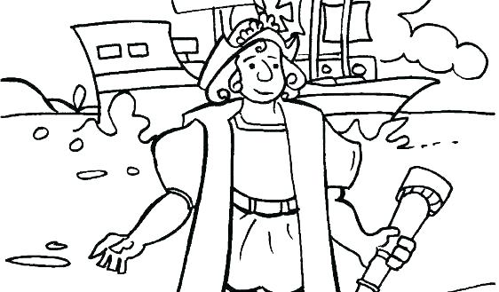 562x329 Coloring Pages Of Christopher Columbus Ships Coloring Pages 3