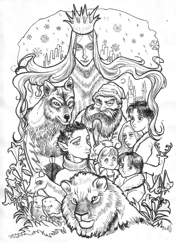 600x831 Lion Witch Wardrobe Clipart