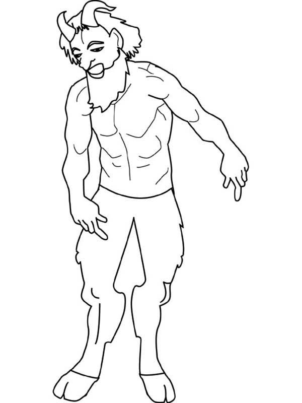 600x800 Chronicles Of Narnia Coloring Pages Faun Mr. Tumnus