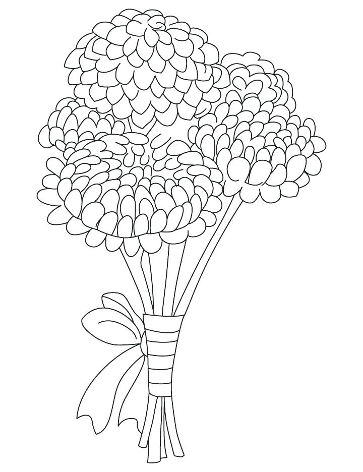 720x936 Chrysanthemum Coloring Page Chrysanthemum Coloring Pages Bunch
