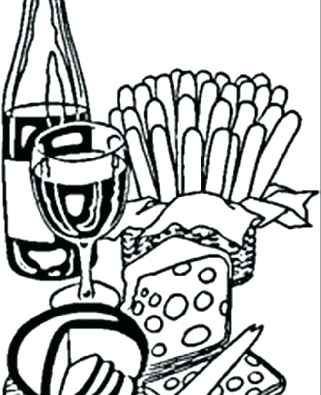 650x800 Yogurt Coloring Page Free Printable Cheese Coloring Pages Kids