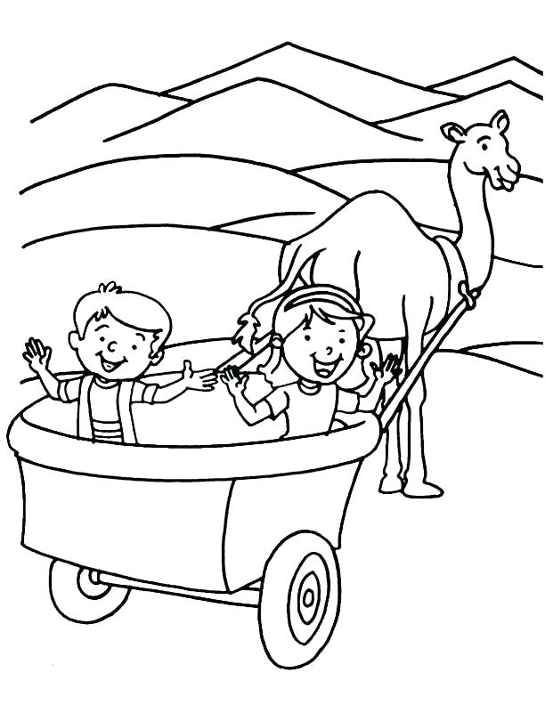 612x792 Wagon Coloring Pages Covered Wagon Coloring Page Covered Wagon