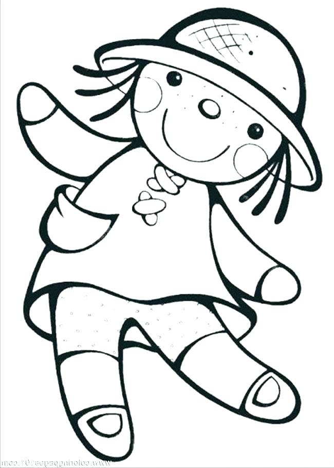 650x910 Doll Coloring Page Doll Colouring Page 2 Bratz Doll Colouring