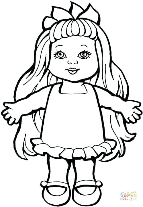 499x720 Chucky Doll Coloring Pages Doll Coloring Pages Chucky Doll