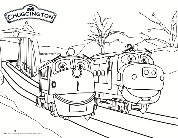 600x464 Chuggington Coloring Pages Pdf Best