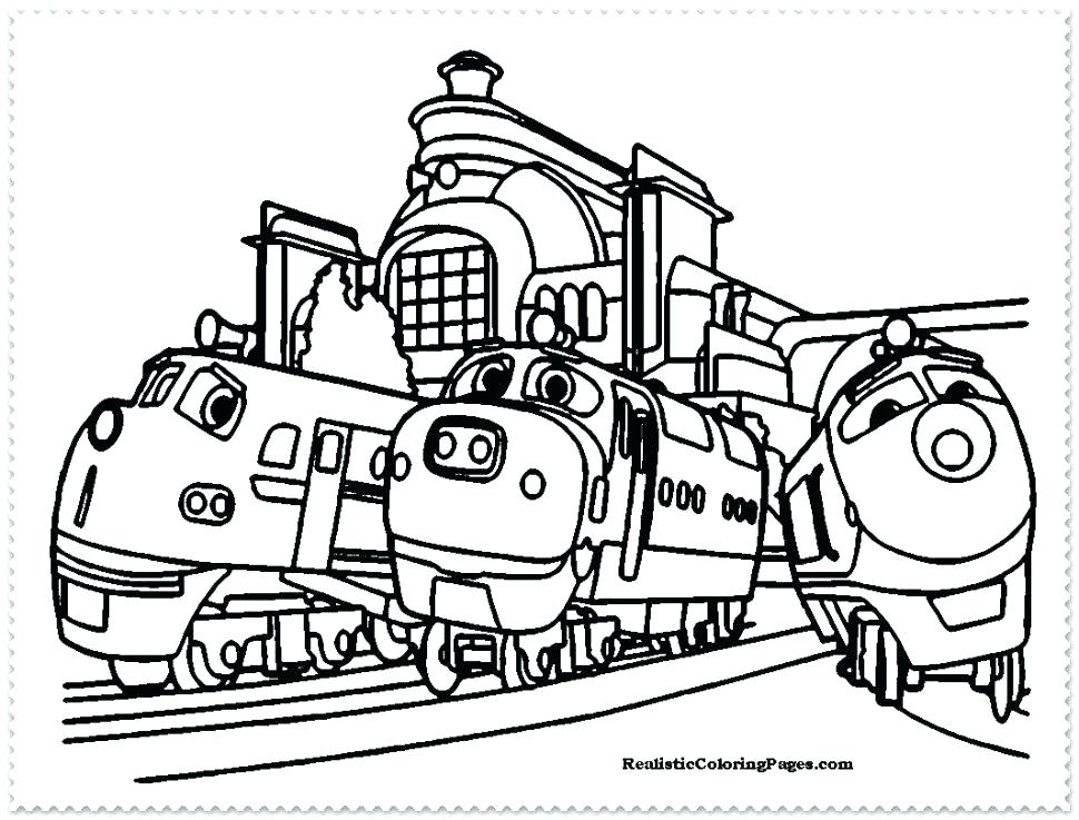 970x737 Coloring Page 4 Disney Chuggington Coloring Pages