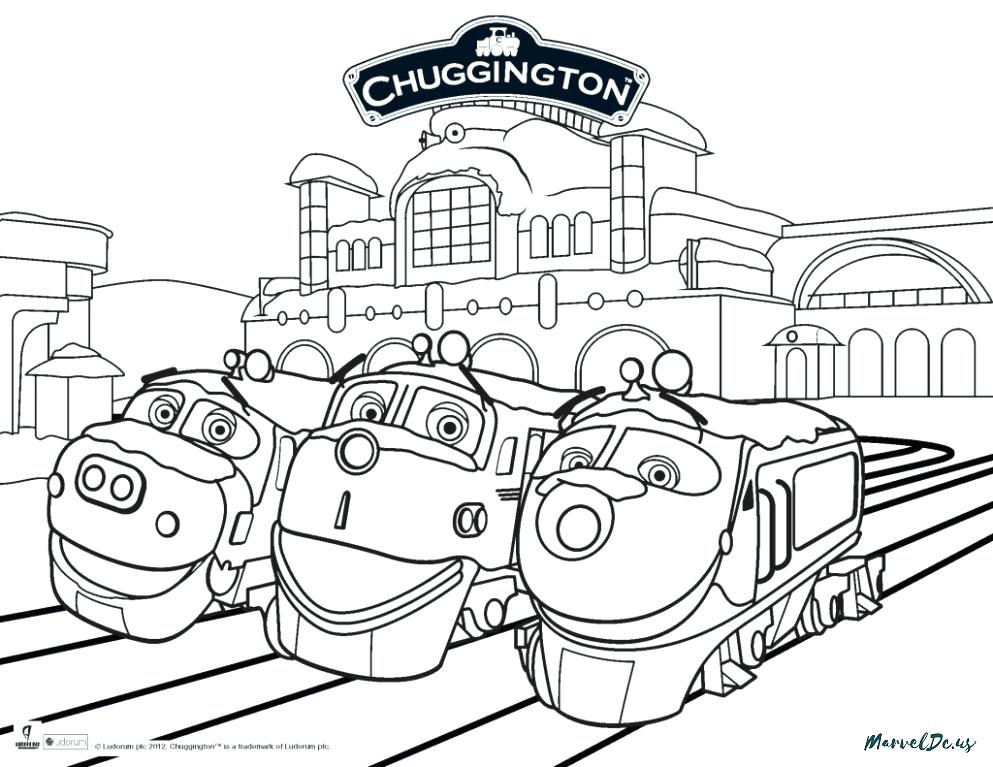 993x767 Coloring Pages Drawing G 7 Chuggington Coloring Pages Brewster