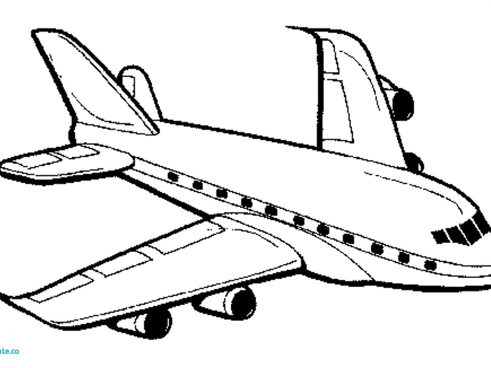 1600x1200 Launching Air Plane Coloring Pages With Airplanes New Airplane
