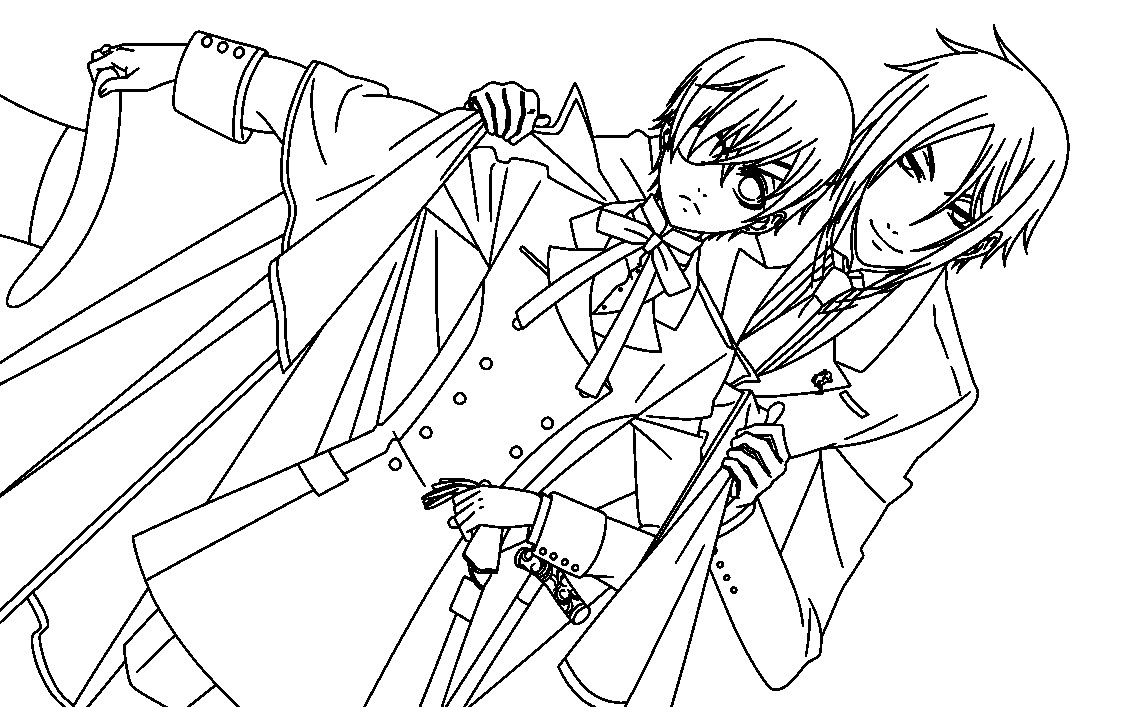 1131x707 Ciel Phantomhive And Sebastian Michaelis By Ioshiklineart On Fancy