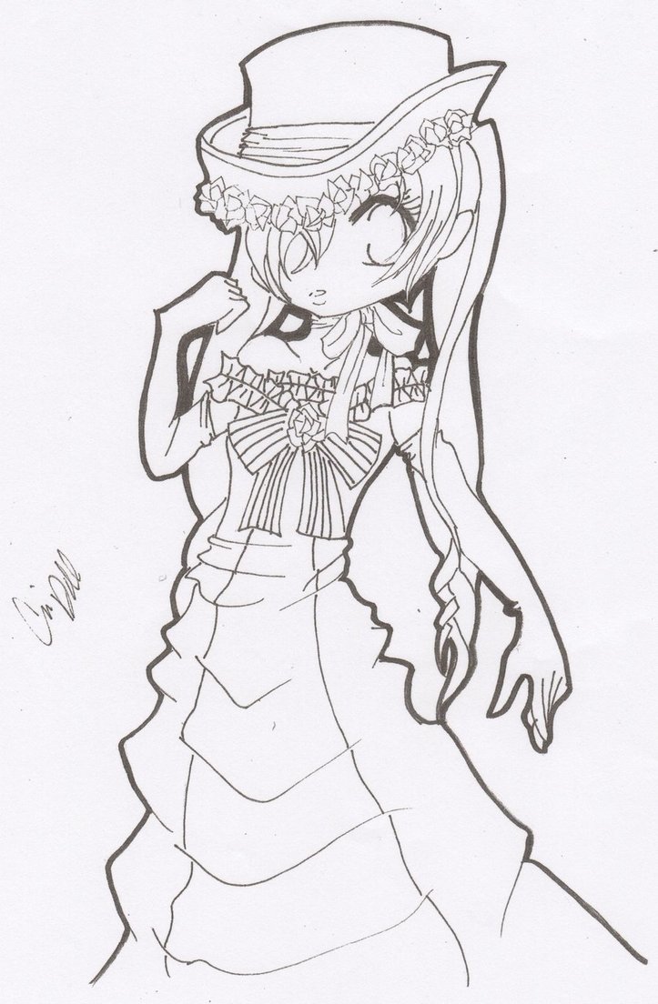 723x1104 Black Butler Girl Ciel Coloring Sheets